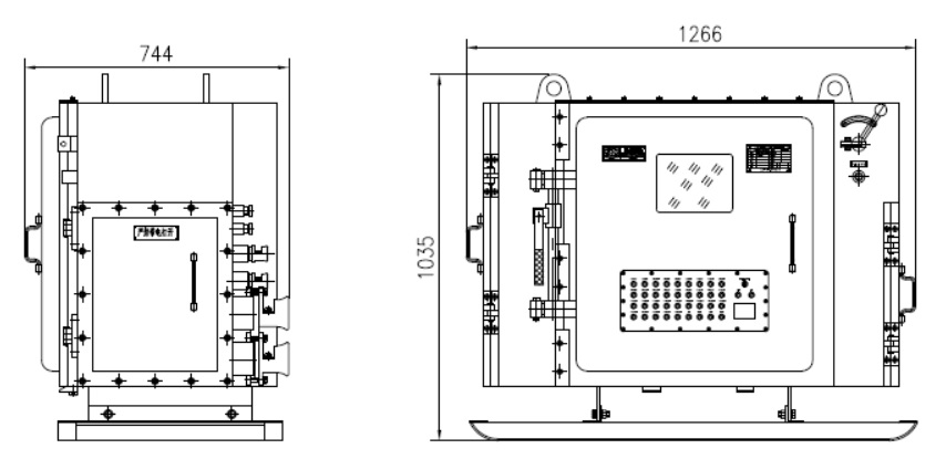 防爆PLC柜,防爆控制柜外形尺寸